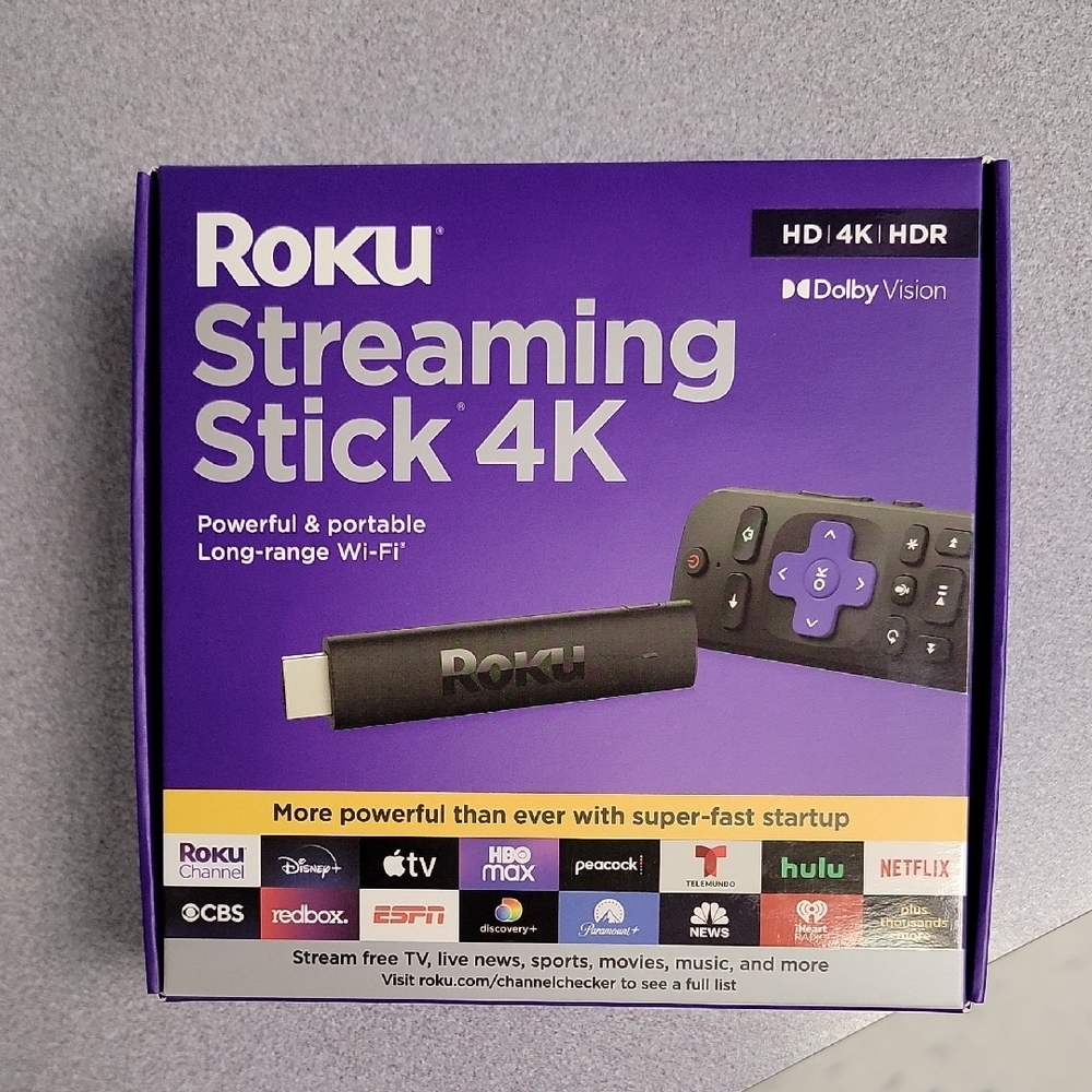 Roku Black Media Streamer 4K
